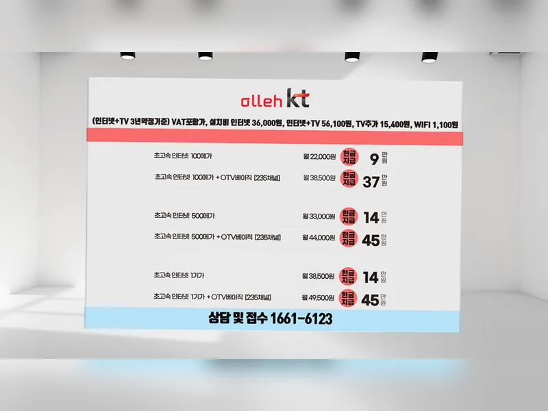 광주 서구 인터넷TV혜택